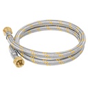 Manguera para gas, acero inox, 3/8' flare, 100 cm, FOSET FGA-10X