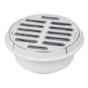 Coladera 5' universal,ABS, rejilla cromada 1/4 vuelta, FOSET COL-51