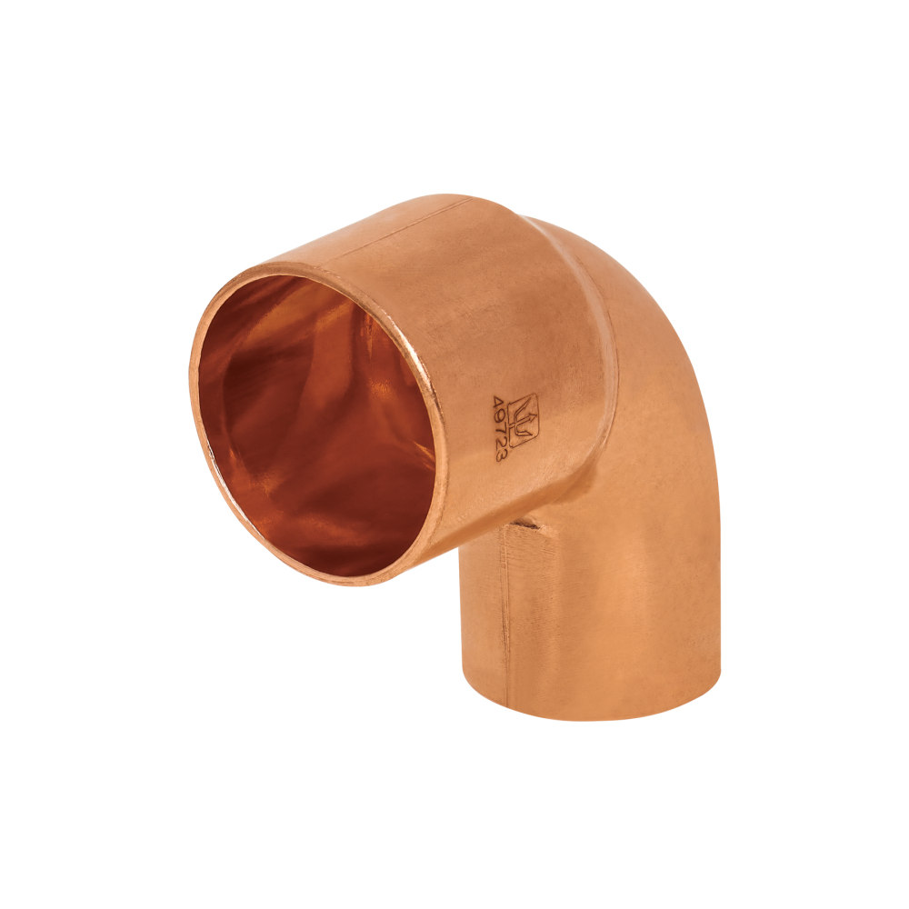 Codo 90° reducción de cobre de 1' x 3/4', FOSET CC-523