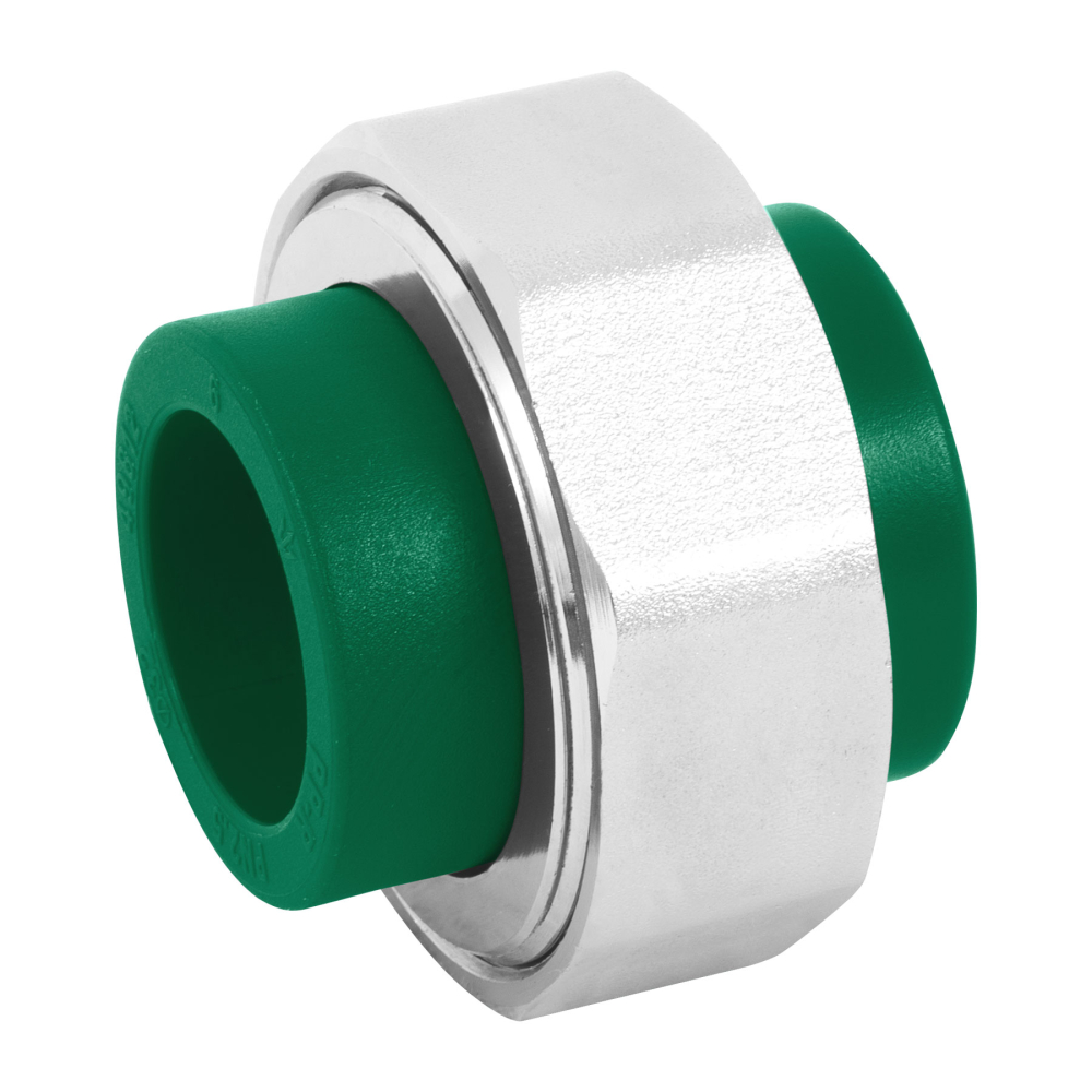 Tuerca unión PPR, tuerca latón,  1', FOSET CV-973