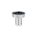 Adaptador metálico 1/2' para manguera, FOSET ADJ-1/2Z