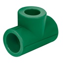 Tee reducida de PPR 3/4' x 1/2' x 1/2', FOSET CV-721