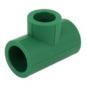 Tee reducida de PPR 3/4' x 3/4' x 1/2', FOSET CV-722