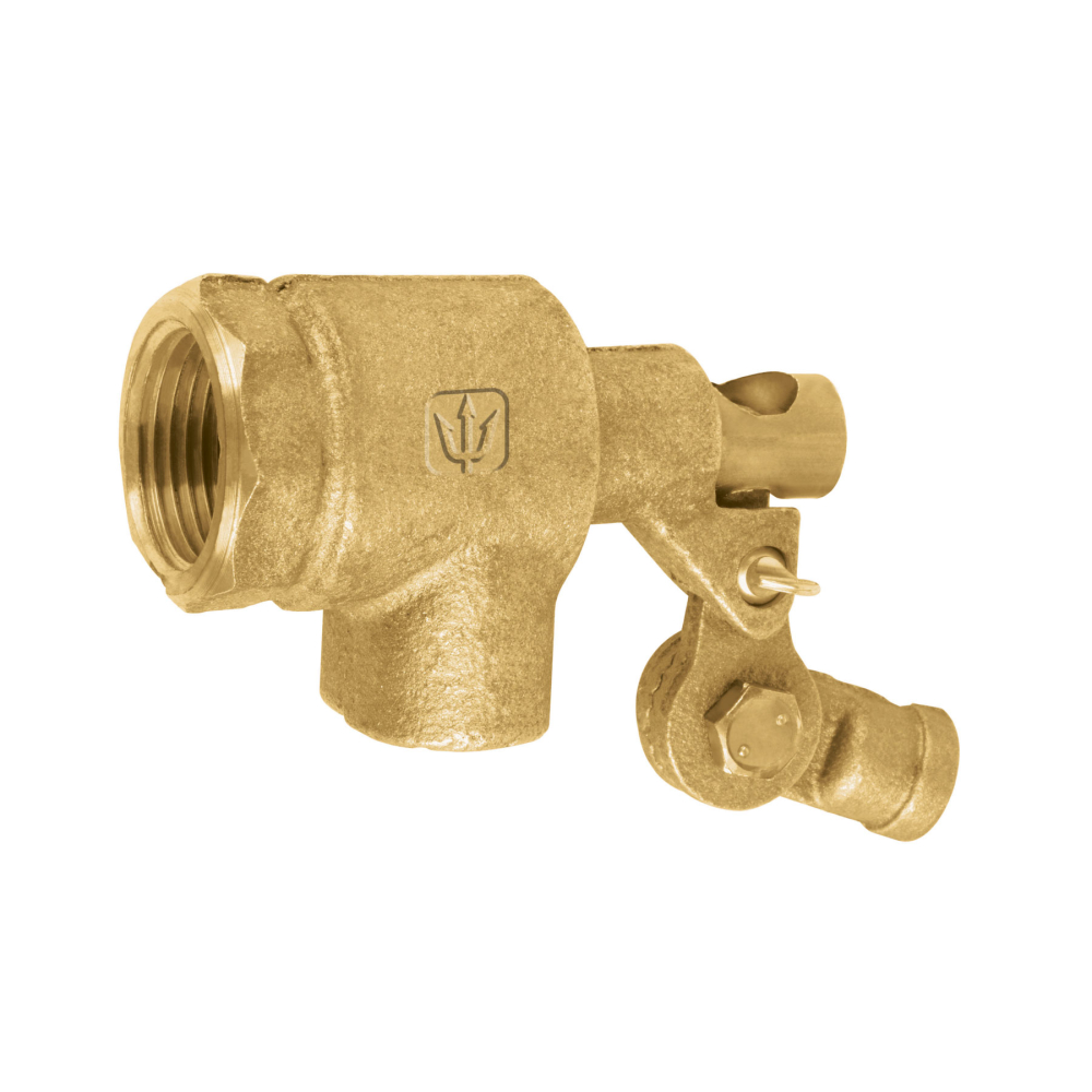 Válvula de flotador de latón 1', reforzada, FOSET VAFLO-1-R