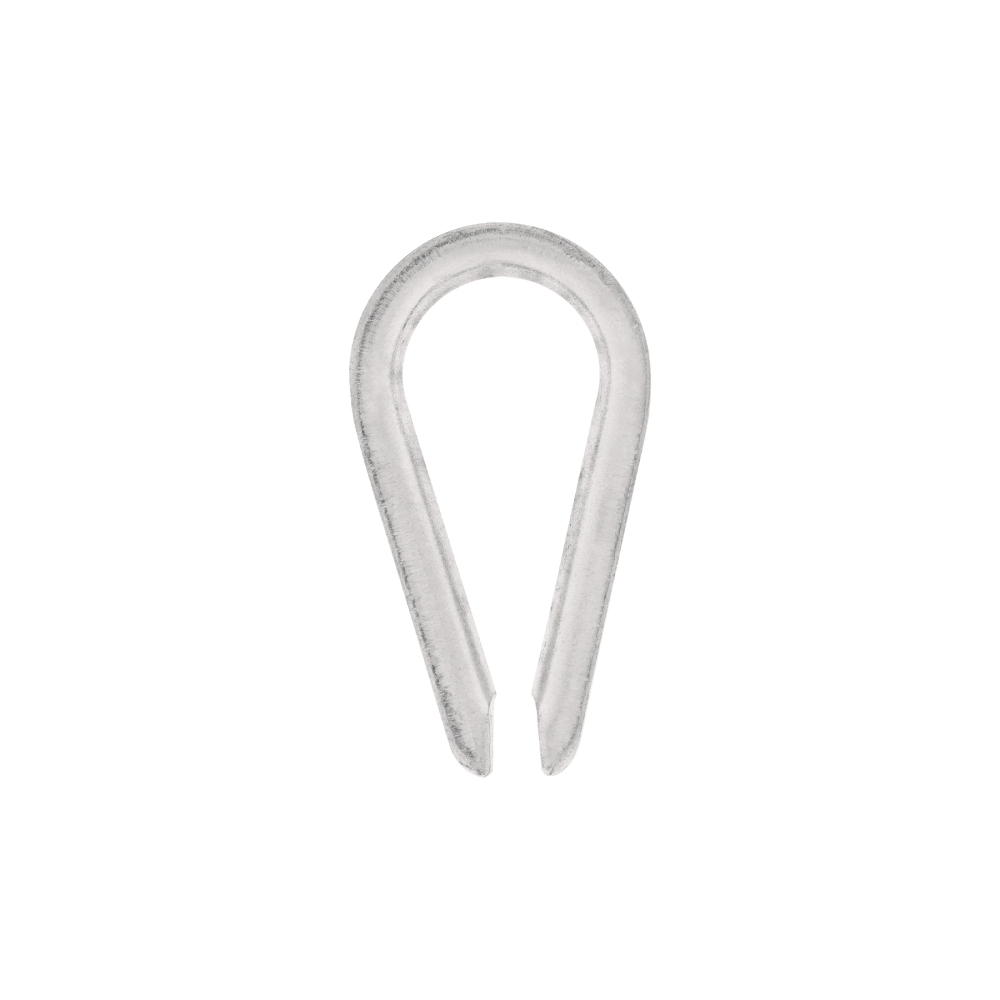 Bolsa con 10 guardacabos para cable de acero de 3/16', FIERO GC-3/16