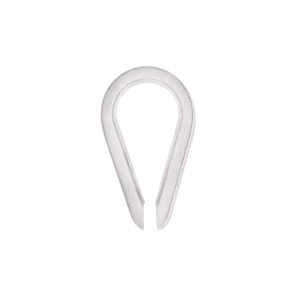 Bolsa con 10 guardacabos para cable de acero de 1/4', FIERO GC-1/4