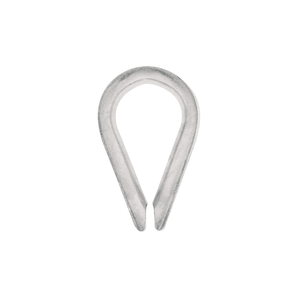 Bolsa con 5 guardacabos para cable de acero de 3/8', FIERO GC-3/8