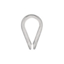 Bolsa con 5 guardacabos para cable de acero de 3/8', FIERO GC-3/8