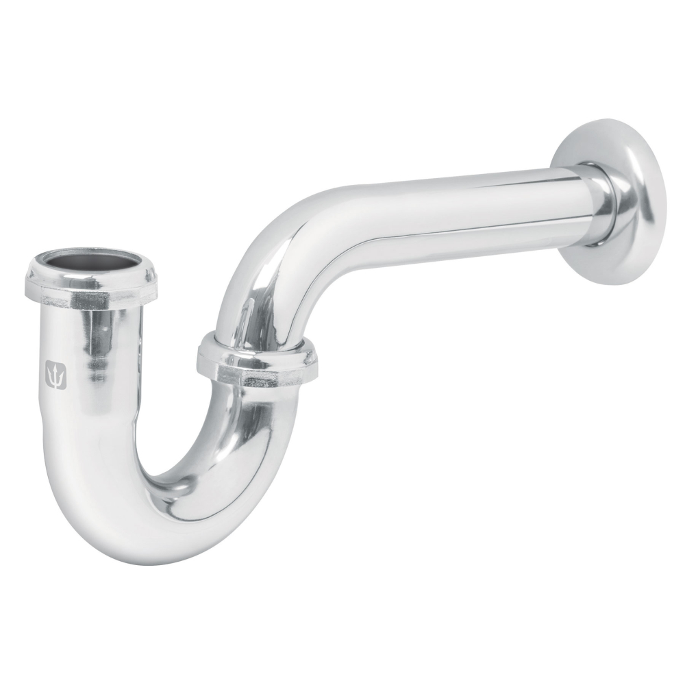 Céspol 1-1/4', sin contra, latón cromo, para lavabo, FOSET CE-210