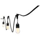Serie de 7.3 m con 12 luces de LED para exterior, VOLTECK SL-7L