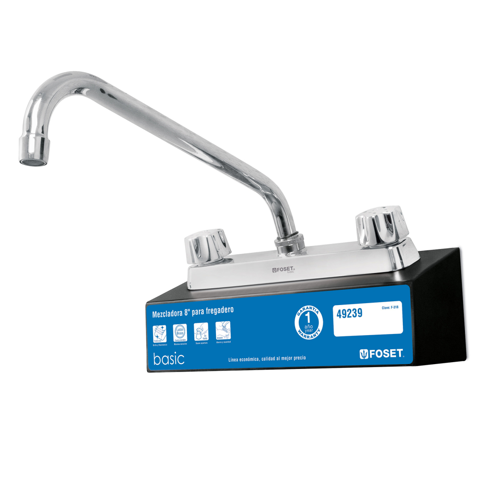 Exhibidor con mezcladora F-318, FOSET EX-F-318