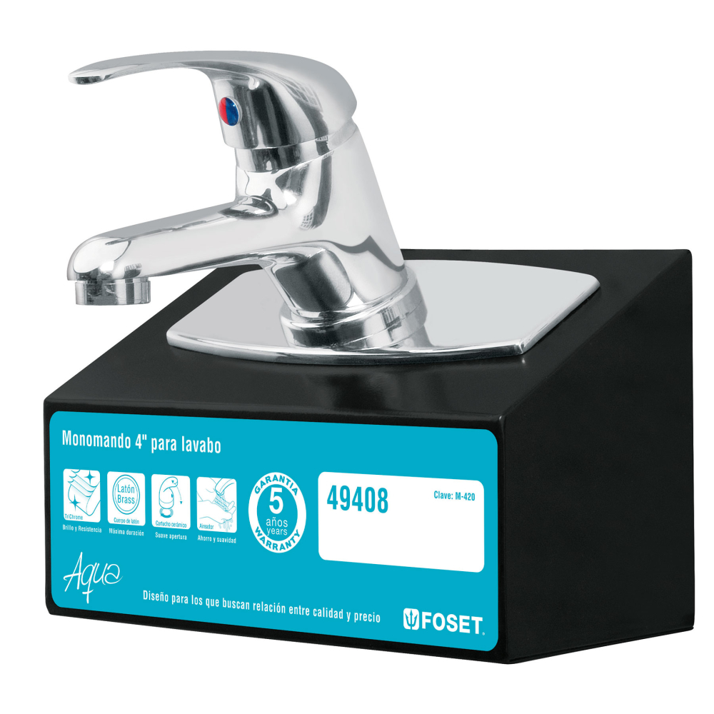 Exhibidor con monomando AQM-42, FOSET EX-F-AQM-42