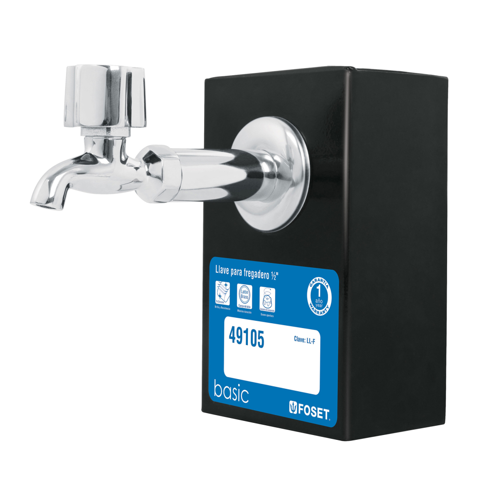 Exhibidor con llave para fregadero LL-F, FOSET EX-LL-F