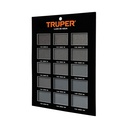 Exhibidor Truper de lijas de agua EXT-LA