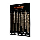 Exhibidor Truper de brocas de concreto EXT-BCT