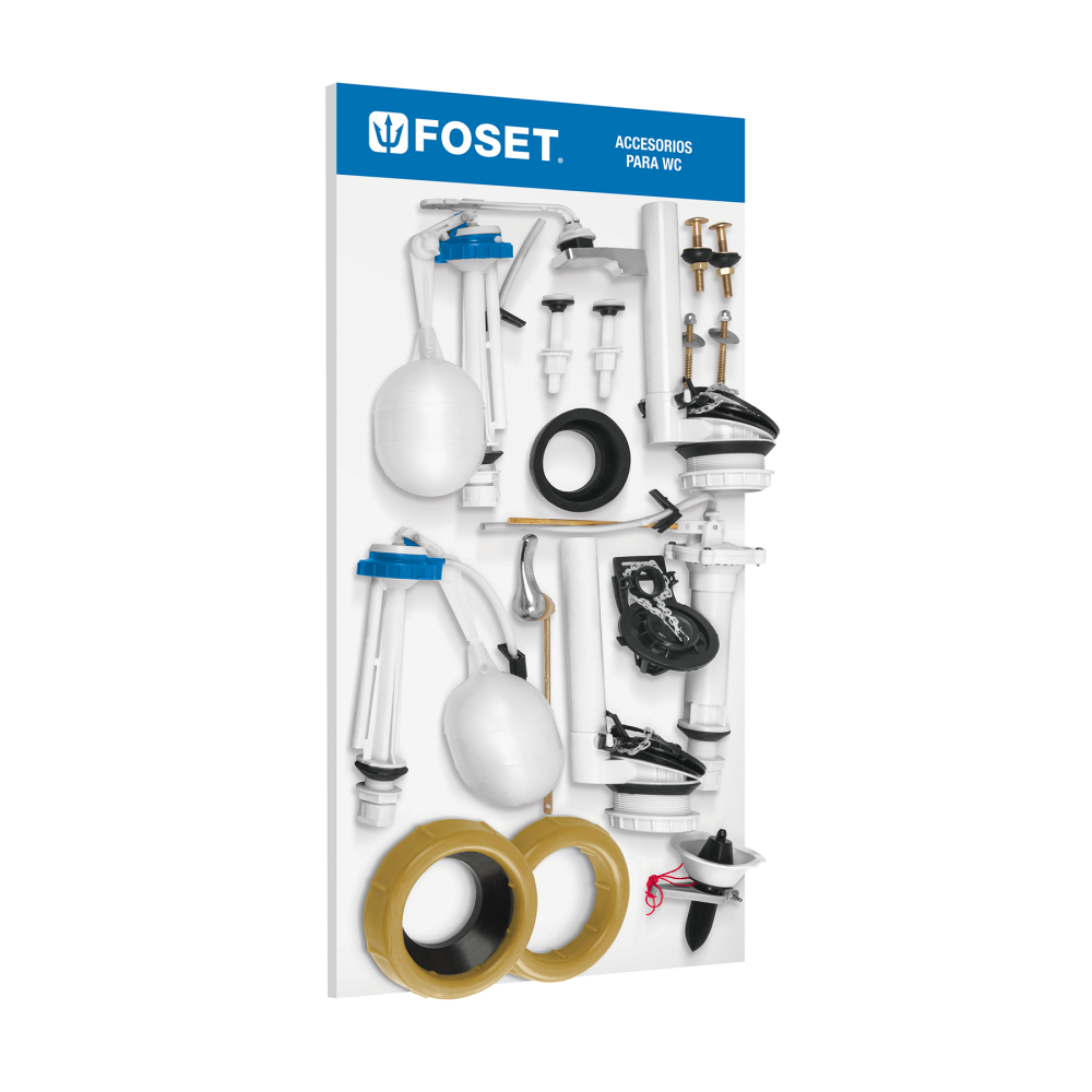 Exhibidor WC, FOSET EX-WC-FOS2