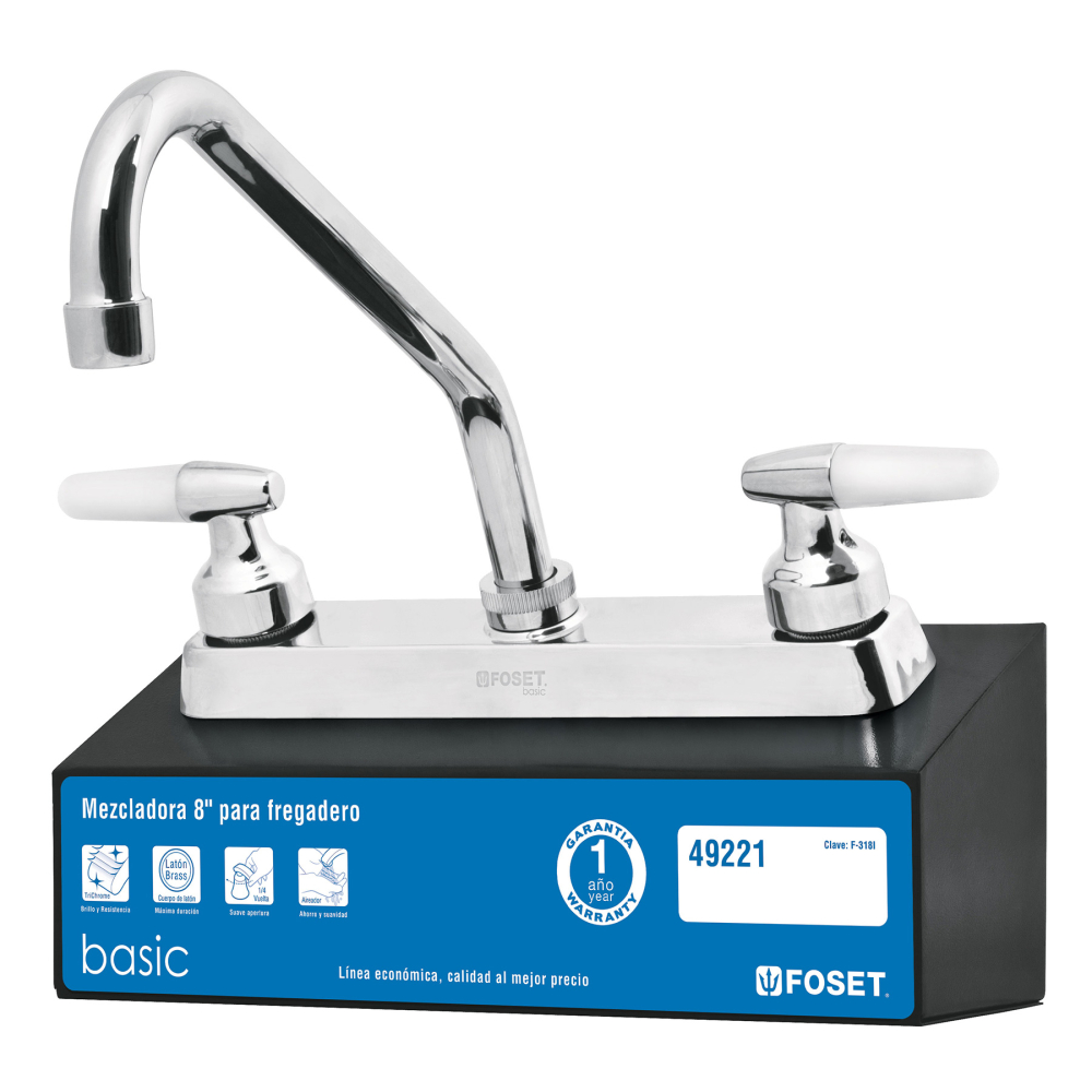 Exhibidor con mezcladora F-318I, FOSET EX-F-318I