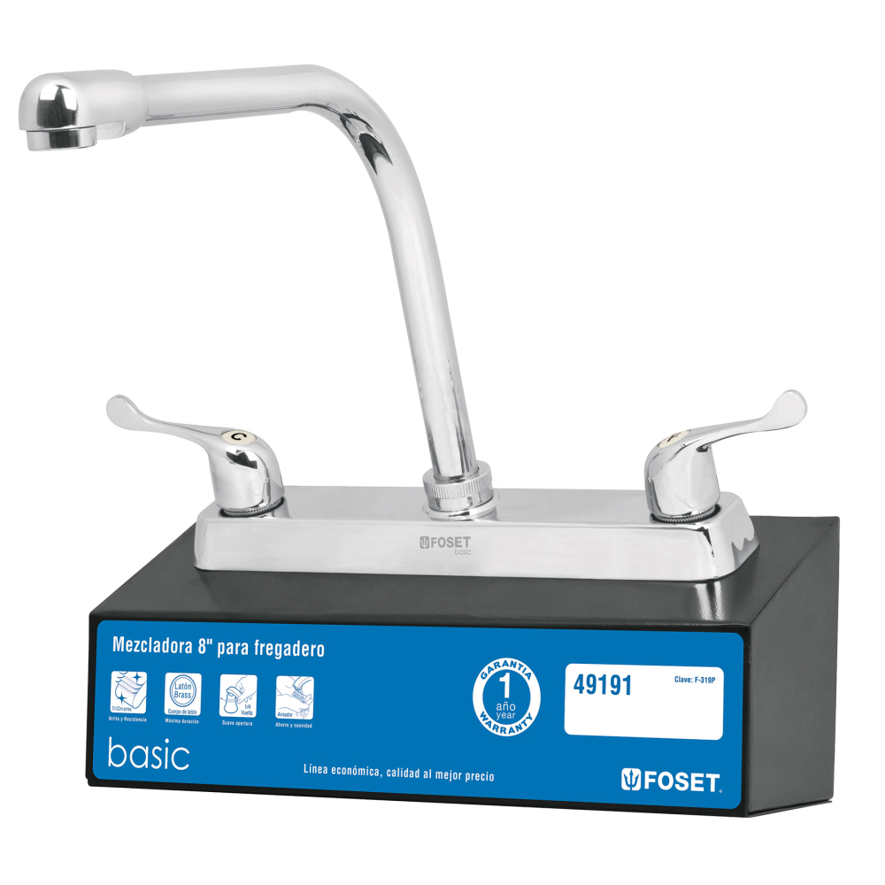 Exhibidor con mezcladora F-319P, FOSET EX-F-319P