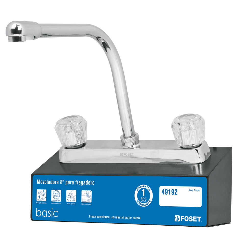 Exhibidor con mezcladora F-319A, FOSET EX-F-319A