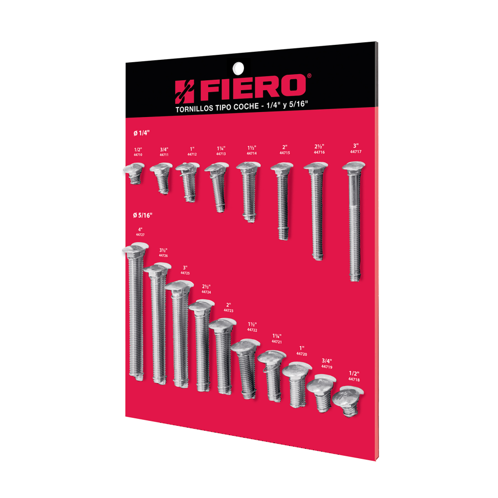 Exhibidor FIERO de tornillos #1, tipo coche EXF-TORC-1