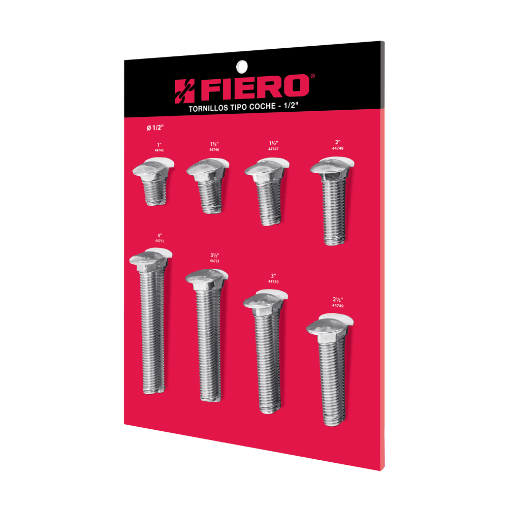 Exhibidor FIERO de tornillos #3, tipo coche EXF-TORC-3