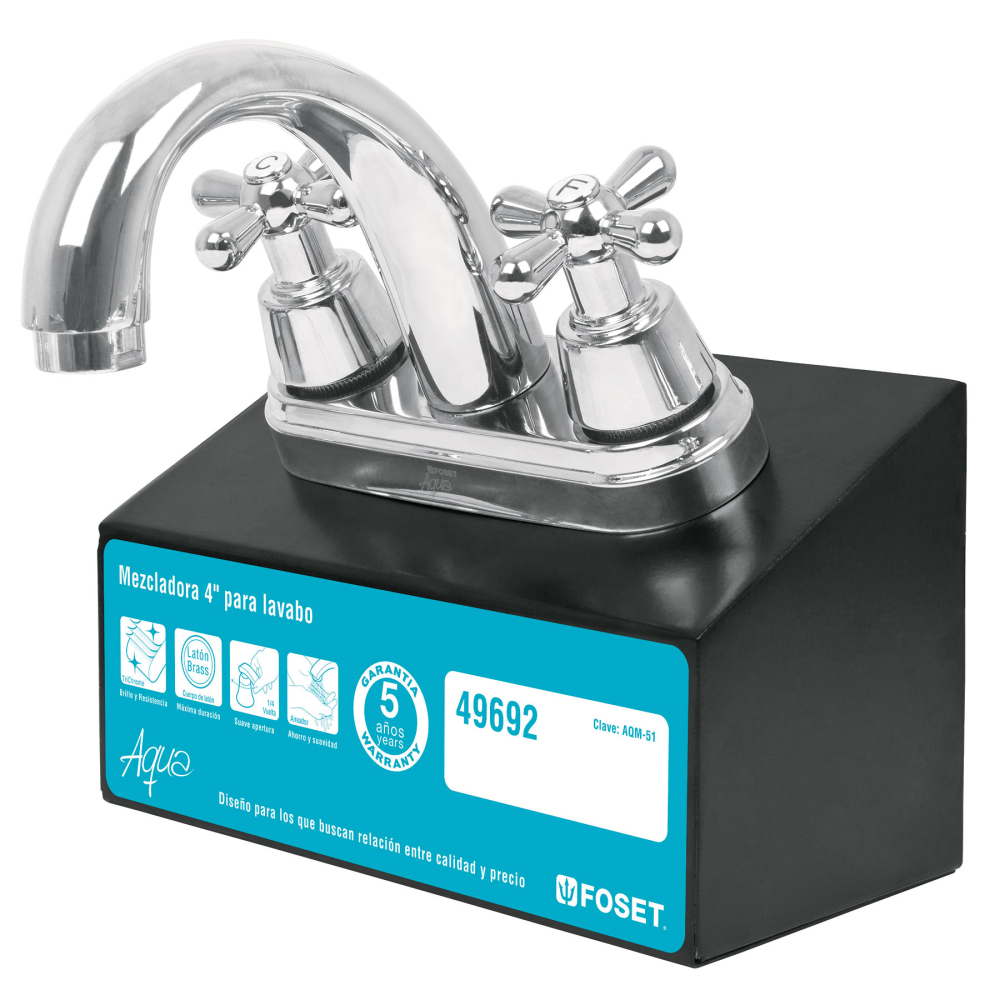 Exhibidor con mezcladora AQM-51, FOSET EX-AQM-51