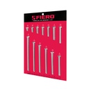 Exhibidor FIERO con tornillos tipo máquina, 1/4' EXF-TORM-1/4