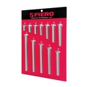 Exhibidor FIERO con tornillos tipo máquina, 3/8' EXF-TORM-3/8