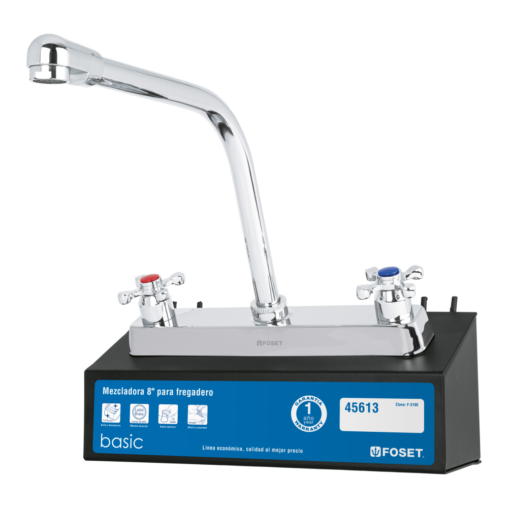 Exhibidor con mezcladora F-319E, FOSET EX-F-319E