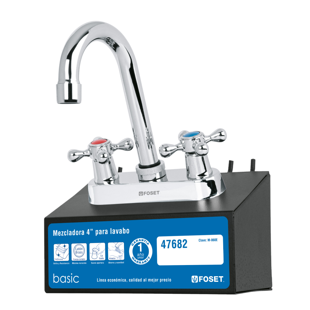 Exhibidor con mezcladora M-060E, FOSET EX-M-060E