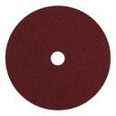 Disco de lija de 7' con respaldo de fibra, grano 50, TRUPER DILF-750