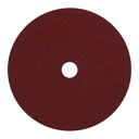 Disco de lija de 7' con respaldo de fibra, grano 120, TRUPER DILF-7120