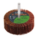 Rueda flap de 3', grano 80, TRUPER RUFLA-380