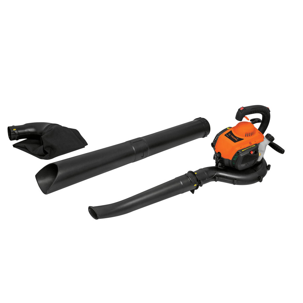Sopladora / Aspiradora con motor de 26 cc a gasolina, TRUPER SOPLA-26T
