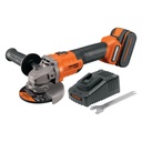 Esmeriladora 4-1/2', 20V, 1 batería 4Ah, TRUPER PRO ESMI-20A