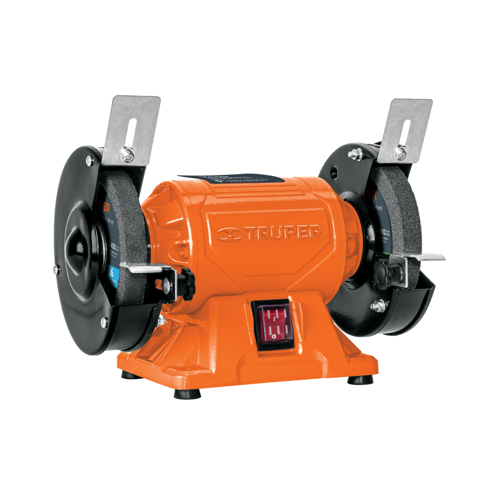 Esmeril de banco de 5' de 1/4 HP (185 W), TRUPER EBA-5
