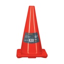 Cono de precaución de 45 cm de PVC, TRUPER CONO-45