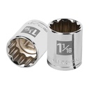 Dado de 1-1/16', 12 puntas, cuadro 1/2', TRUPER D-1234