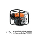 Motobomba autocebante 3'x3', gasolina 7HP, agrícola, TRUPER MOTB-3