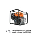 Motobomba autocebante 4'x4', gasolina 9HP, agrícola, TRUPER MOTB-4