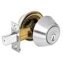 Cerrojo llave-llave, cromo mate, llave tradicional, BASIC CERO-32P