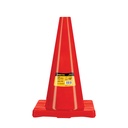 Cono de precaución de 45 cm de PVC, Pretul CONO-45P