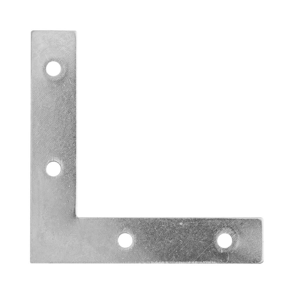 Bolsa c/24 escuadras planas cantoneras 3' x 3', FIERO ECAN-3