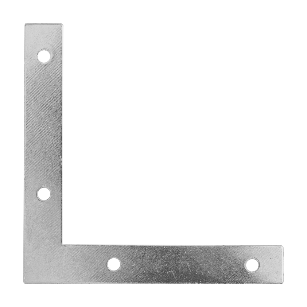 Bolsa c/24 escuadras planas cantoneras 4' x 4', FIERO ECAN-4