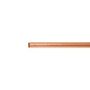 Tubo rígido de cobre 1/2' tipo 'M', 3m, 0.9kg, FOSET CC-001M