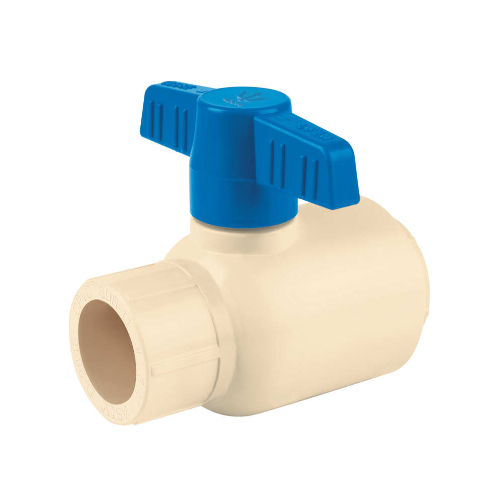 Válvula de esfera desmontable de CPVC de 3/4', FOSET CPVC-ESD-3/4