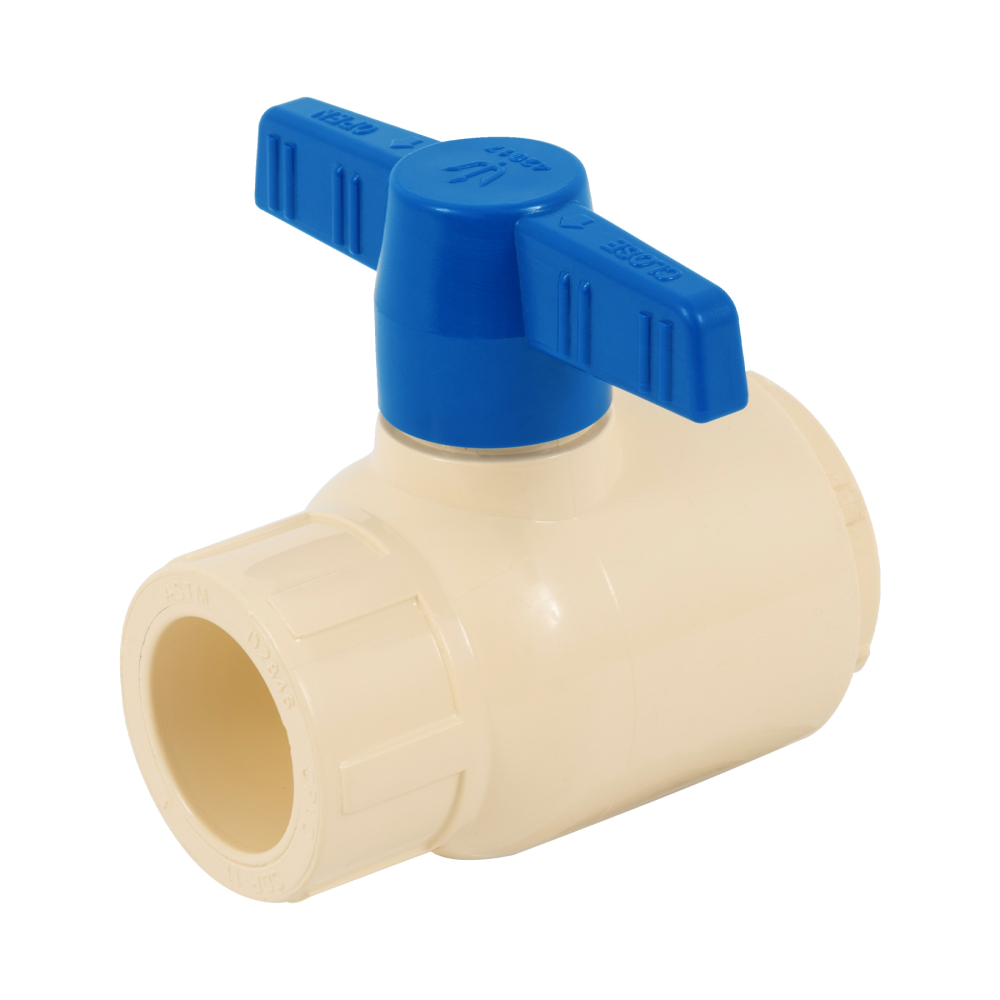 Válvula de esfera desmontable de CPVC de 1', FOSET CPVC-ESD-1