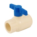 Válvula de esfera desmontable de CPVC de 1', FOSET CPVC-ESD-1
