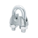 Blíster c/1 nudo (perro) de hierro p/cable de 1/2', FIERO NUDO-1/2