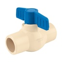 Válvula de esfera de CPVC de 3/4', FOSET CPVC-ES-3/4
